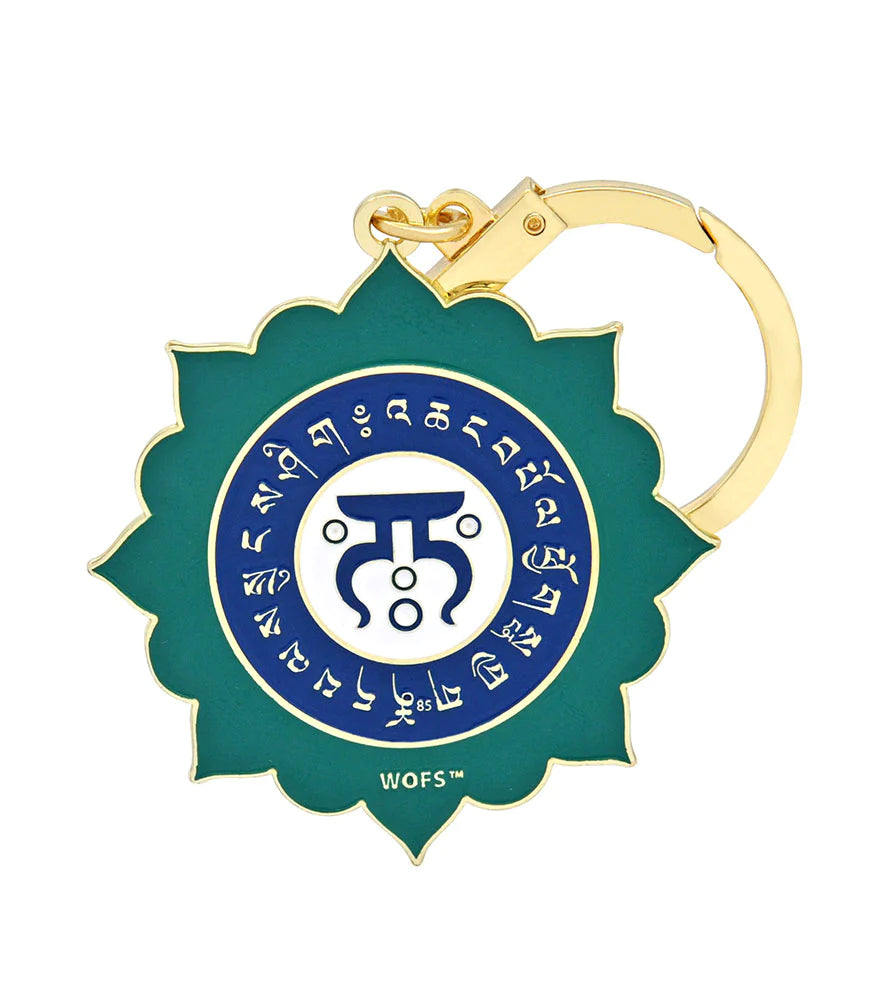 6756 - 28 Hums Lotus Mandala Amulet