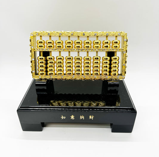 7220 - Abacus With Wooden Stand-9 Inches Length