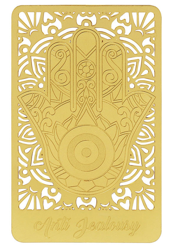 5663 - Anti-Jealousy Gold Talisman Card