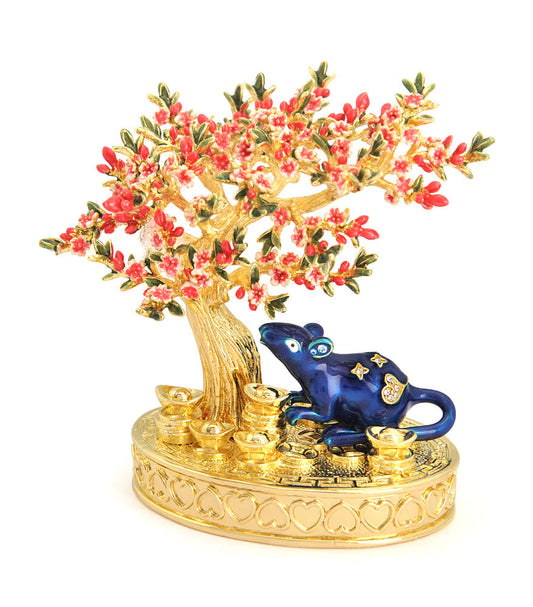 Bejeweled Peach Blossom Tree - Rat