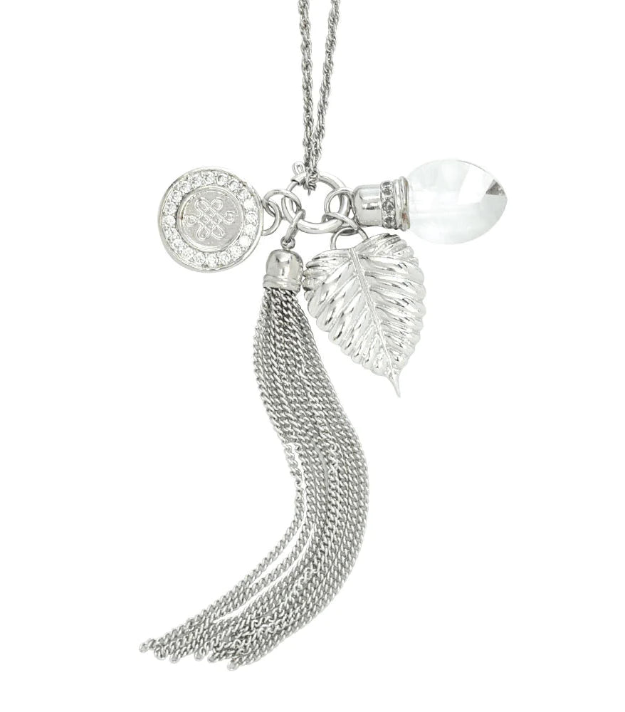 15649 - Bodhi Leaf Necklace