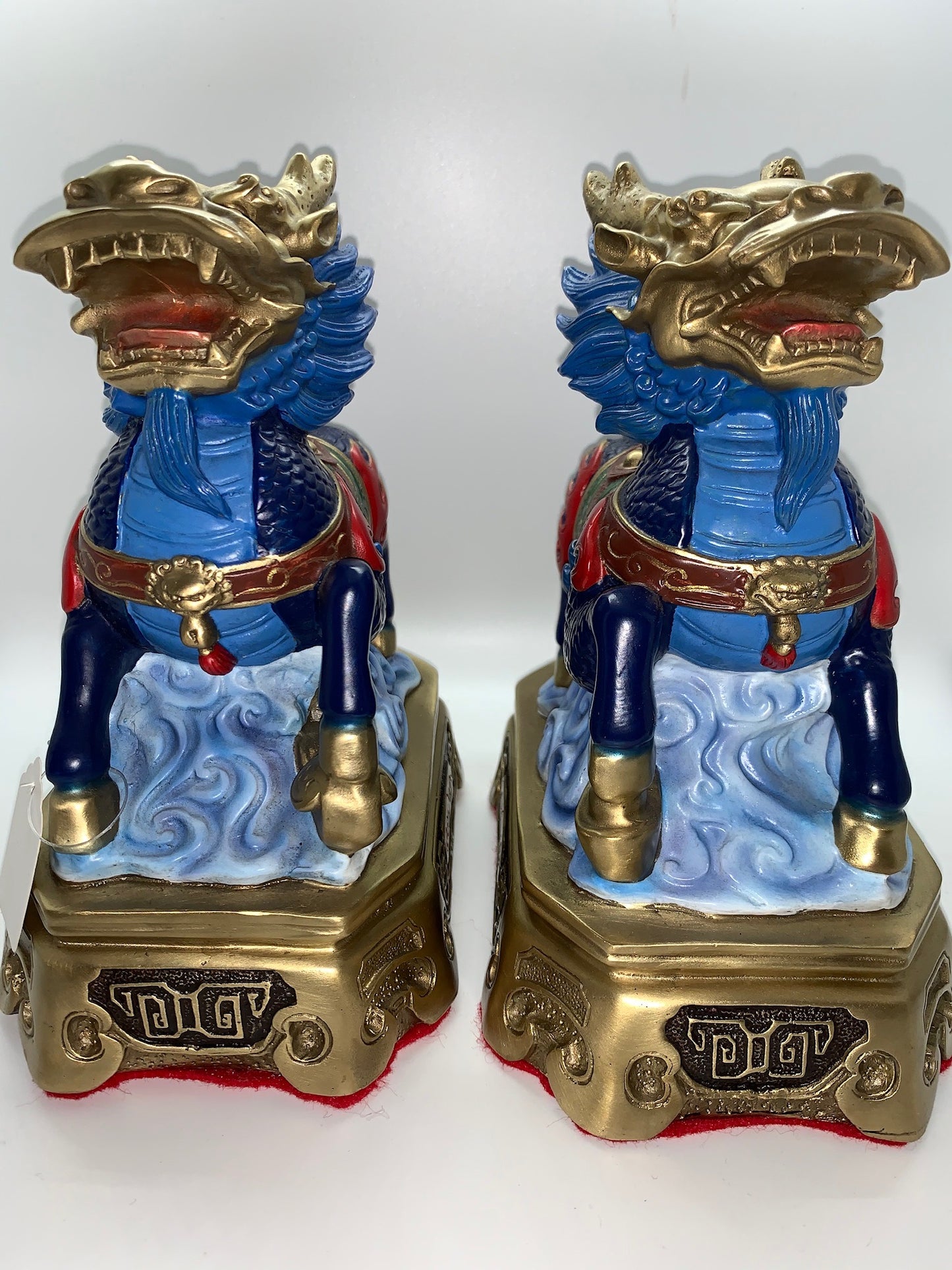 15553 - Pair of Dragon Horse (Chi Lin)