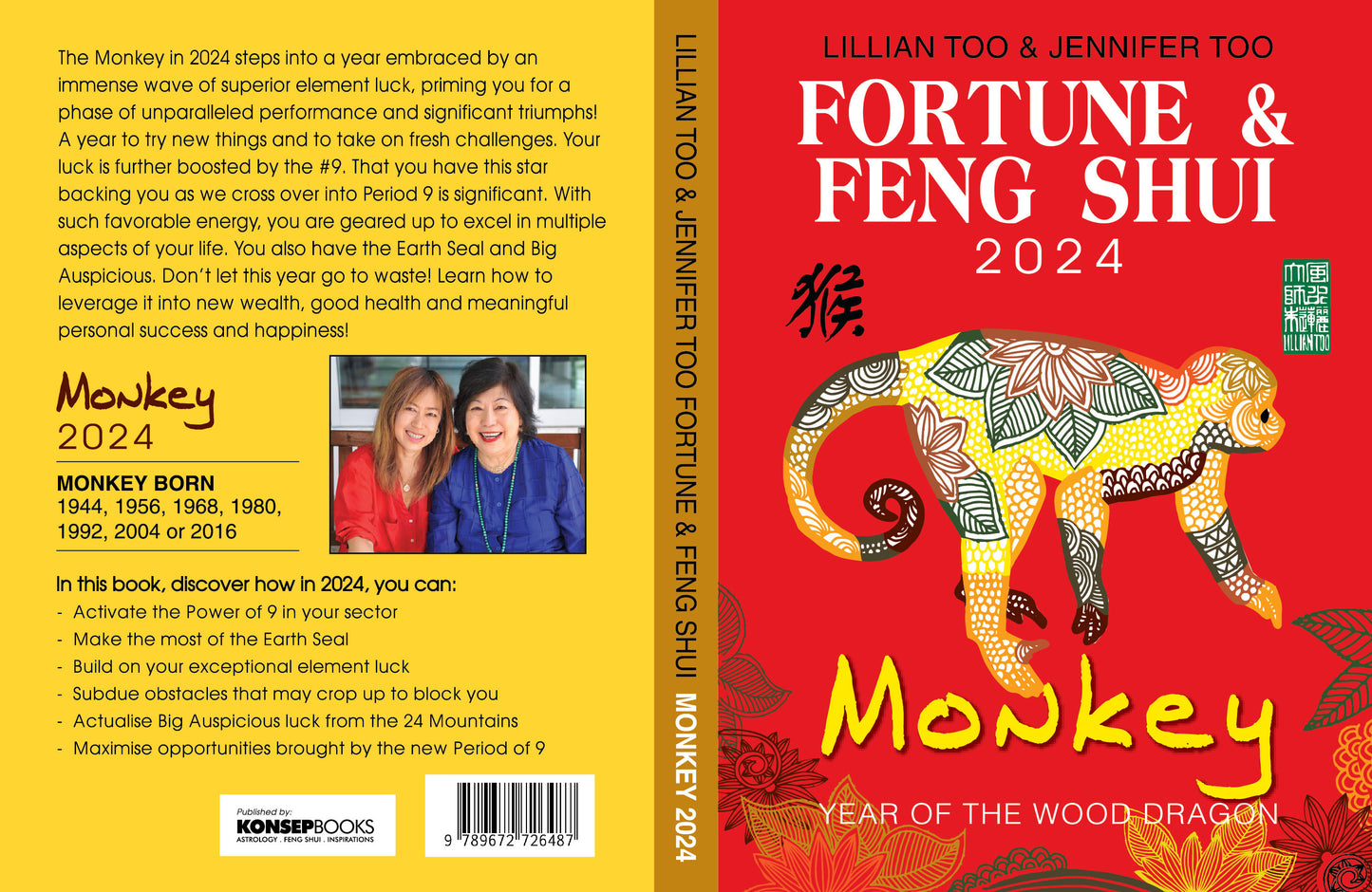 MONKEY - Lillian Too & Jennifer Too Fortune & Feng Shui 2024
