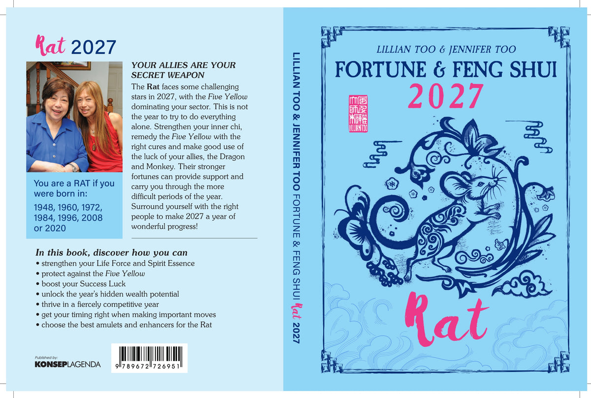 RAT - LILLIAN & JENNIFER TOO FENG SHUI & FORTUNE BOOK 2027 (PRE-ORDER)