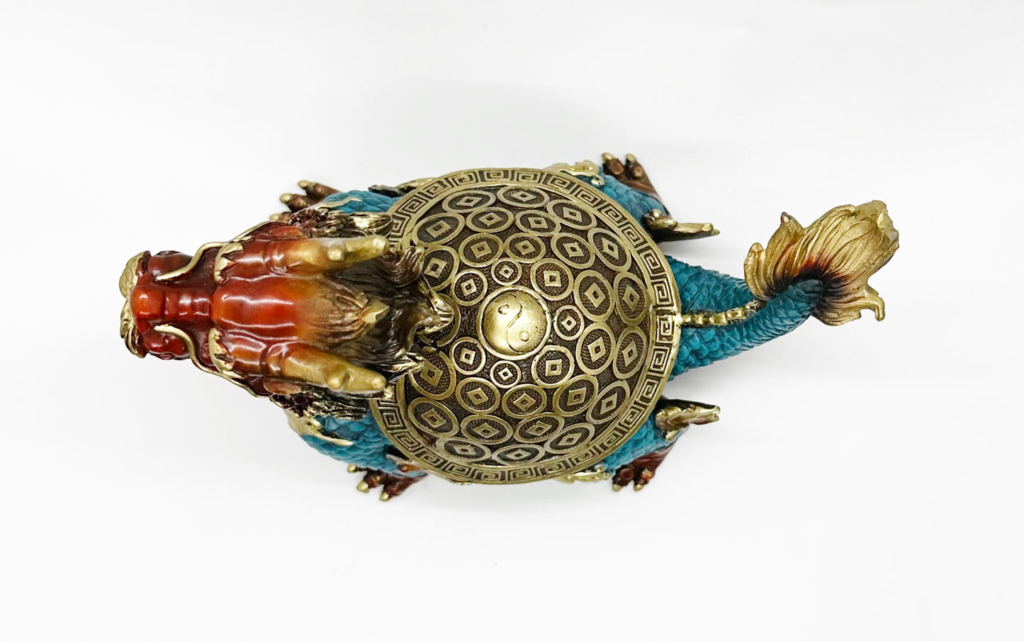 6660 - Dragon Tortoise For Success In Business - 6 Inches Height