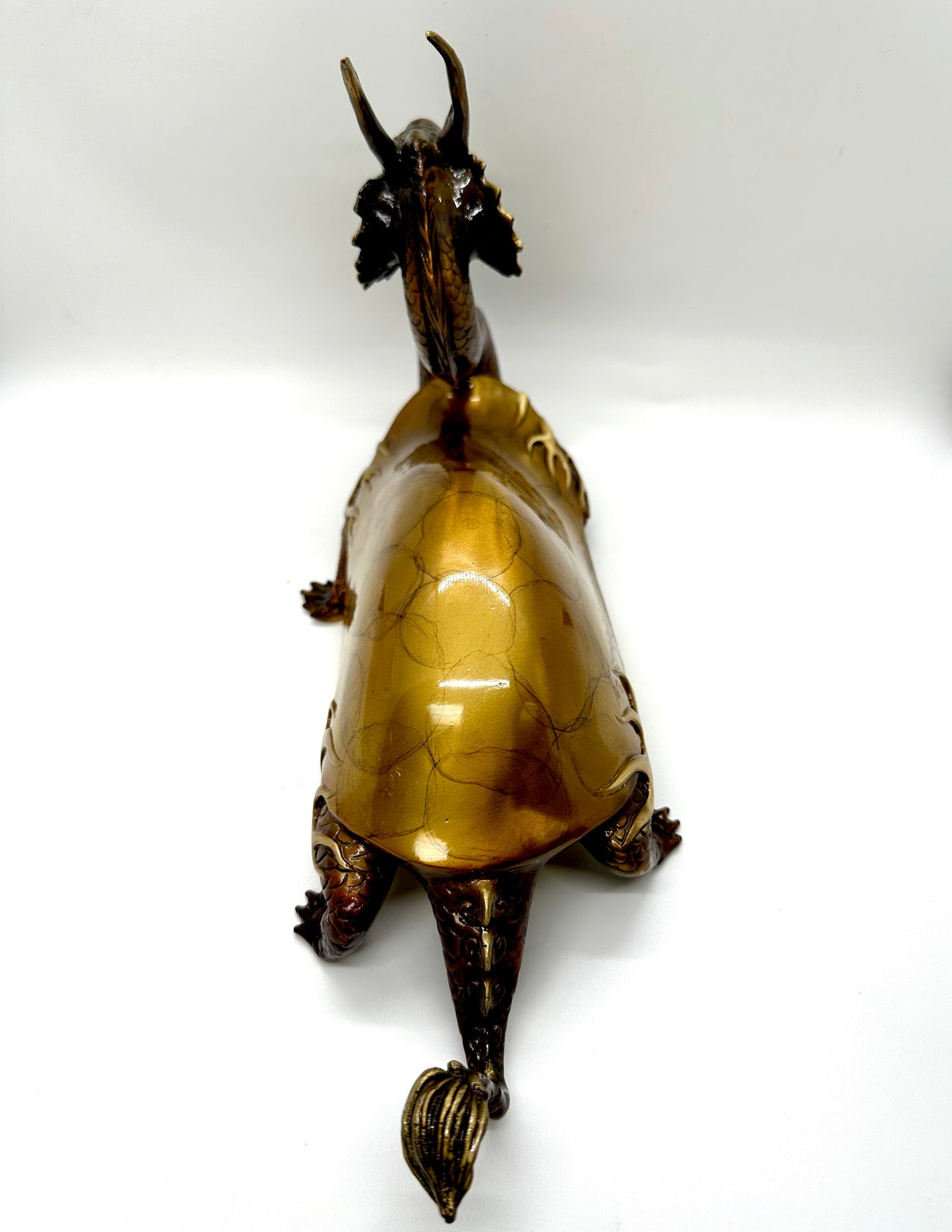 6654 - Dragon Tortoise For Success In Business - 10 Inches Length