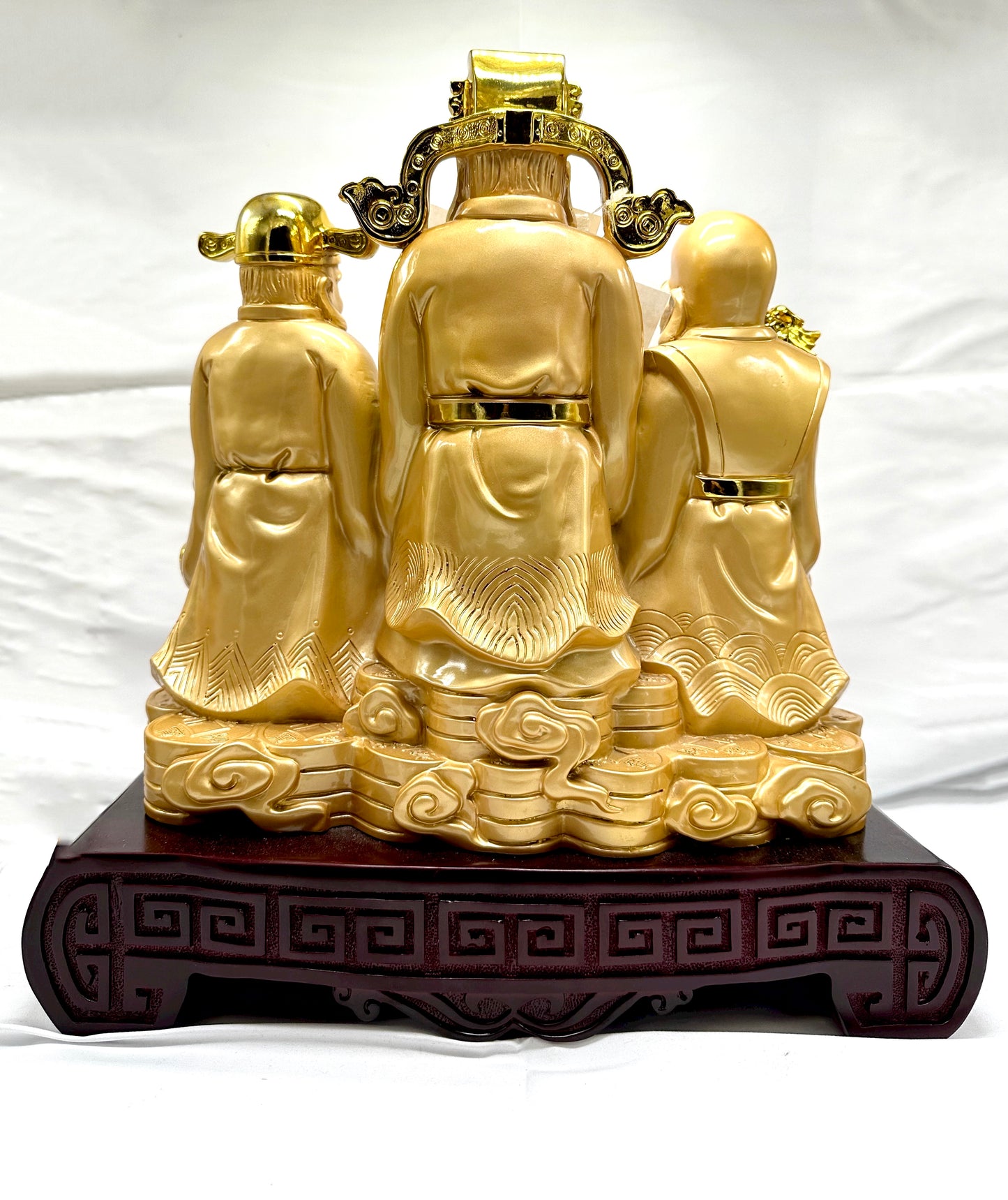16632 - Fu Luk Sau - 15 Inches Height - 3 Pieces Set