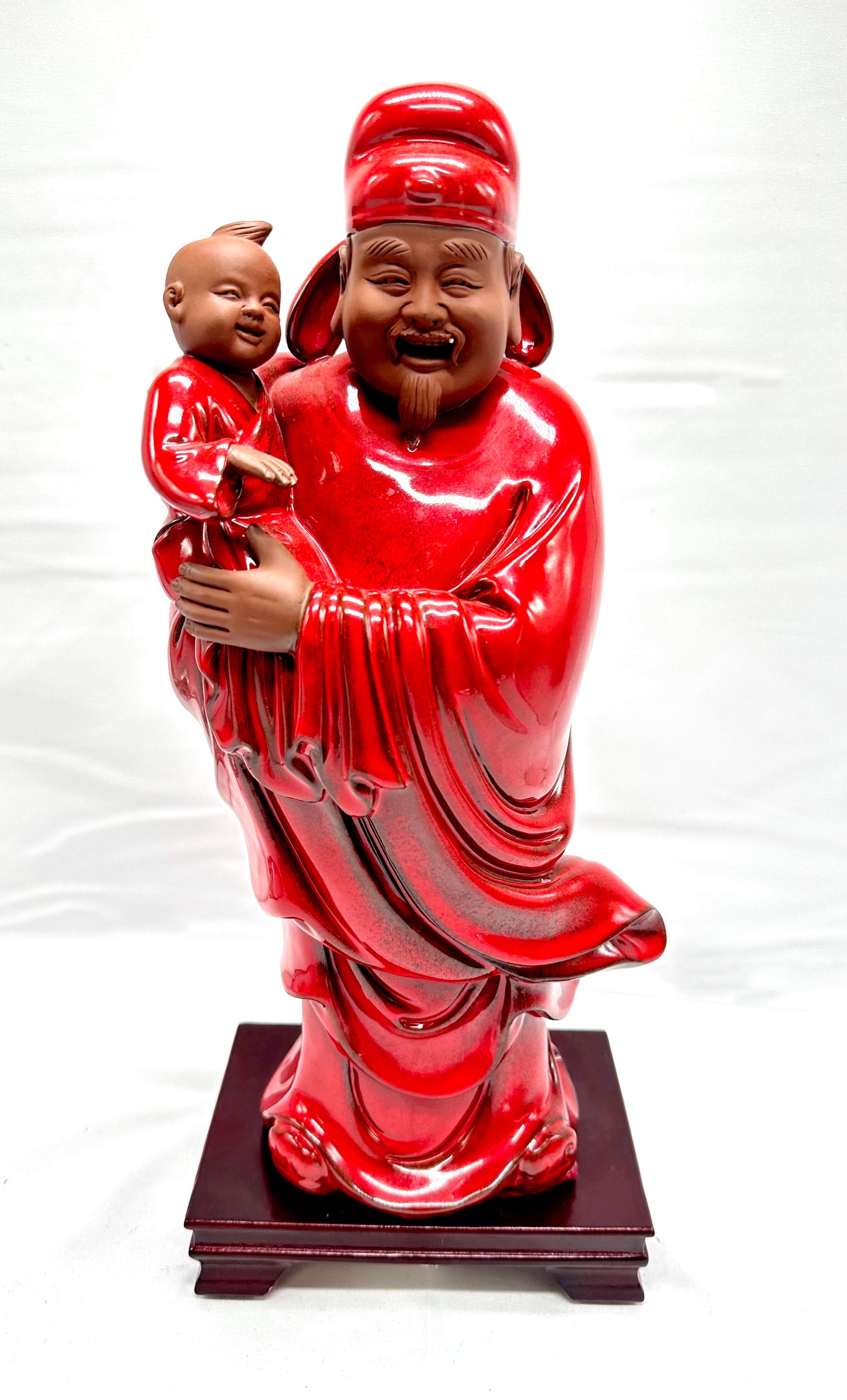 16555 - Fu Luk Sau - 13 Inches Height - 3 Pieces Set