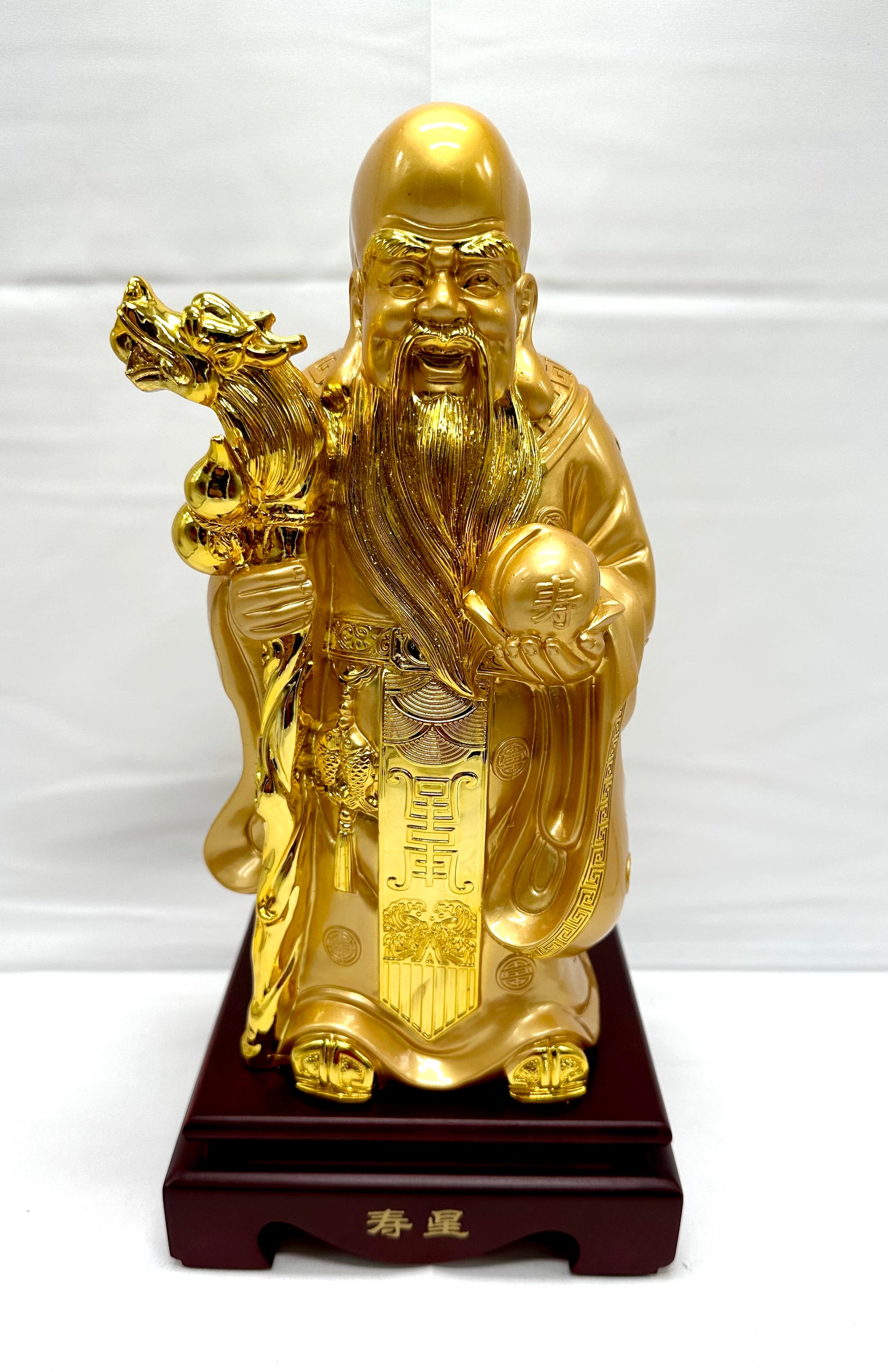 5592 - Fu Luk Sau - 11 Inches Height - 3 Pieces Set