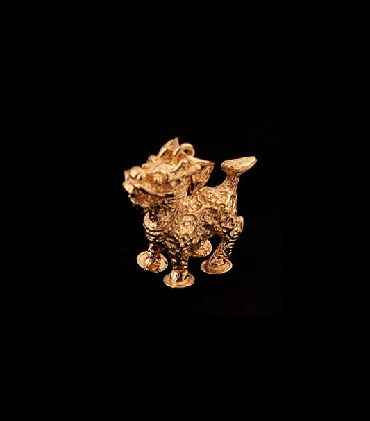 8851 - Gift Of Gold - Qi Lin (18K Gold)