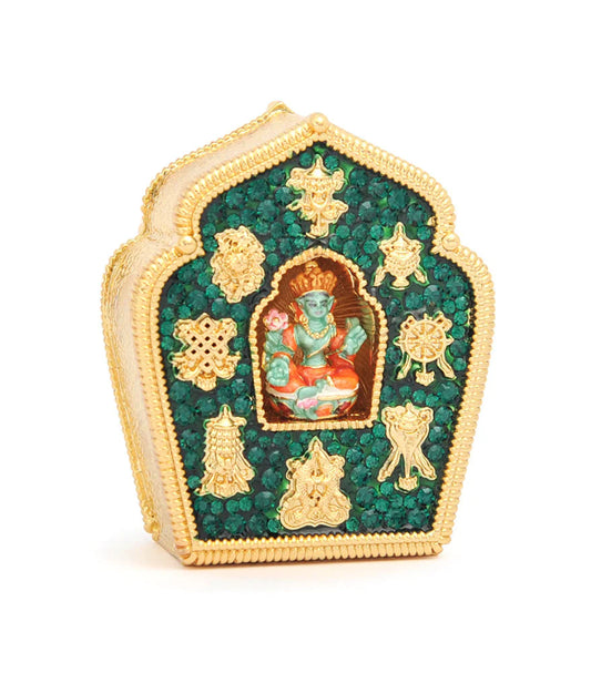 Green Tara Home Amulet Gau