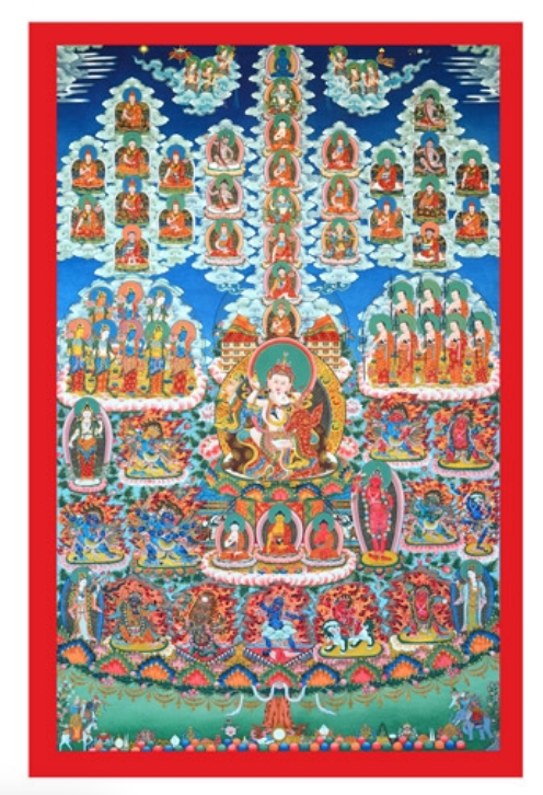 13948 - Guru Rinpoche Merit Field Giclee Print