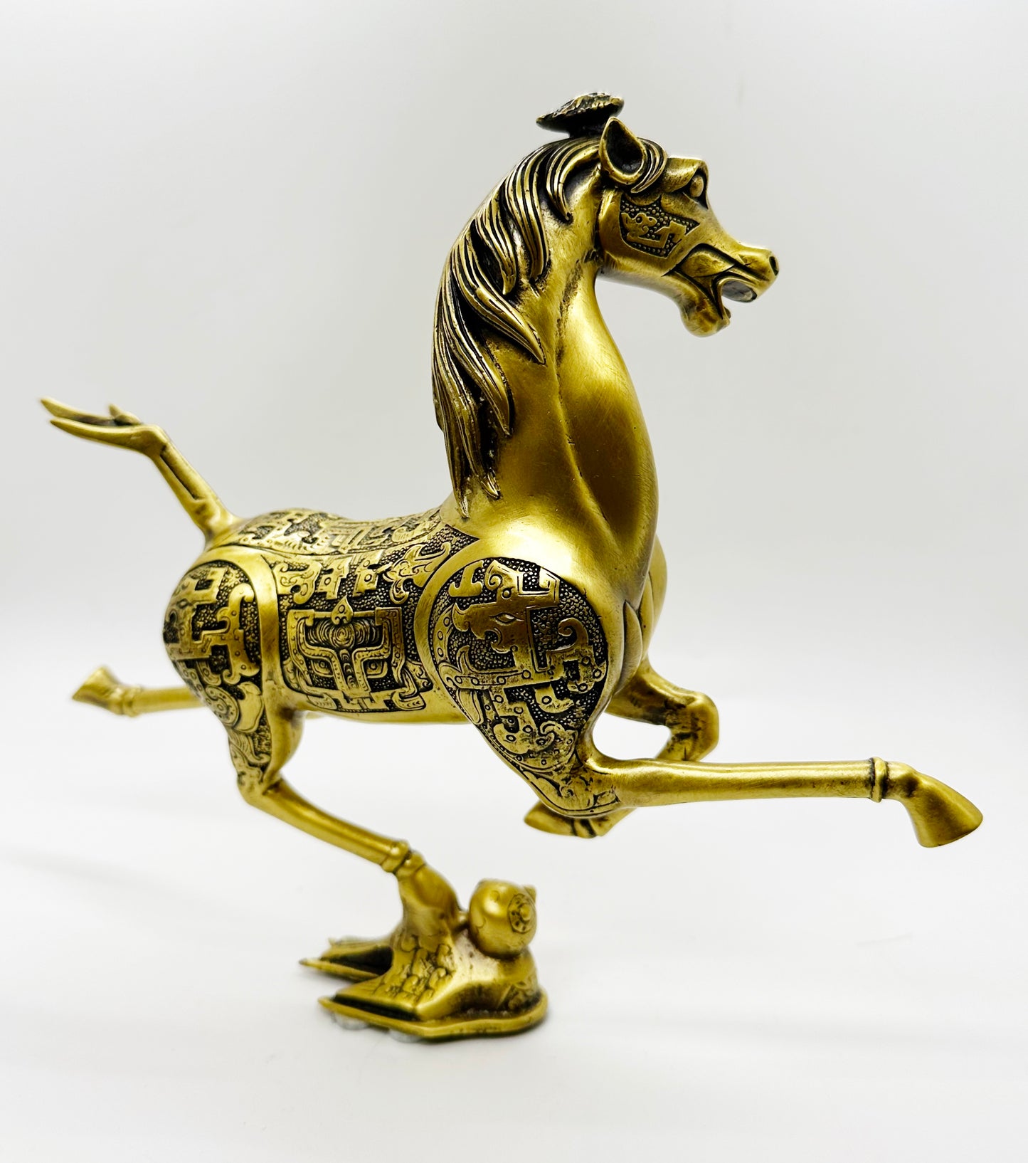 6653 - Horse on Swallow (Pair)