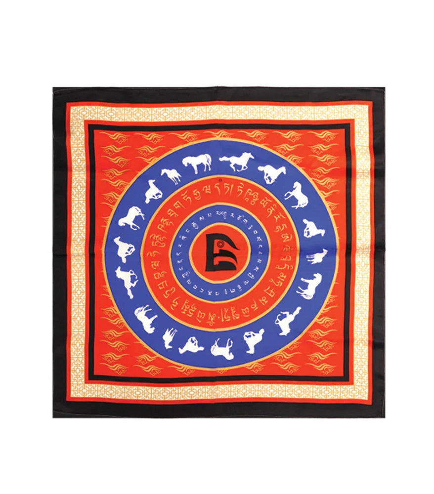 Increasing Lung Ta Scarf