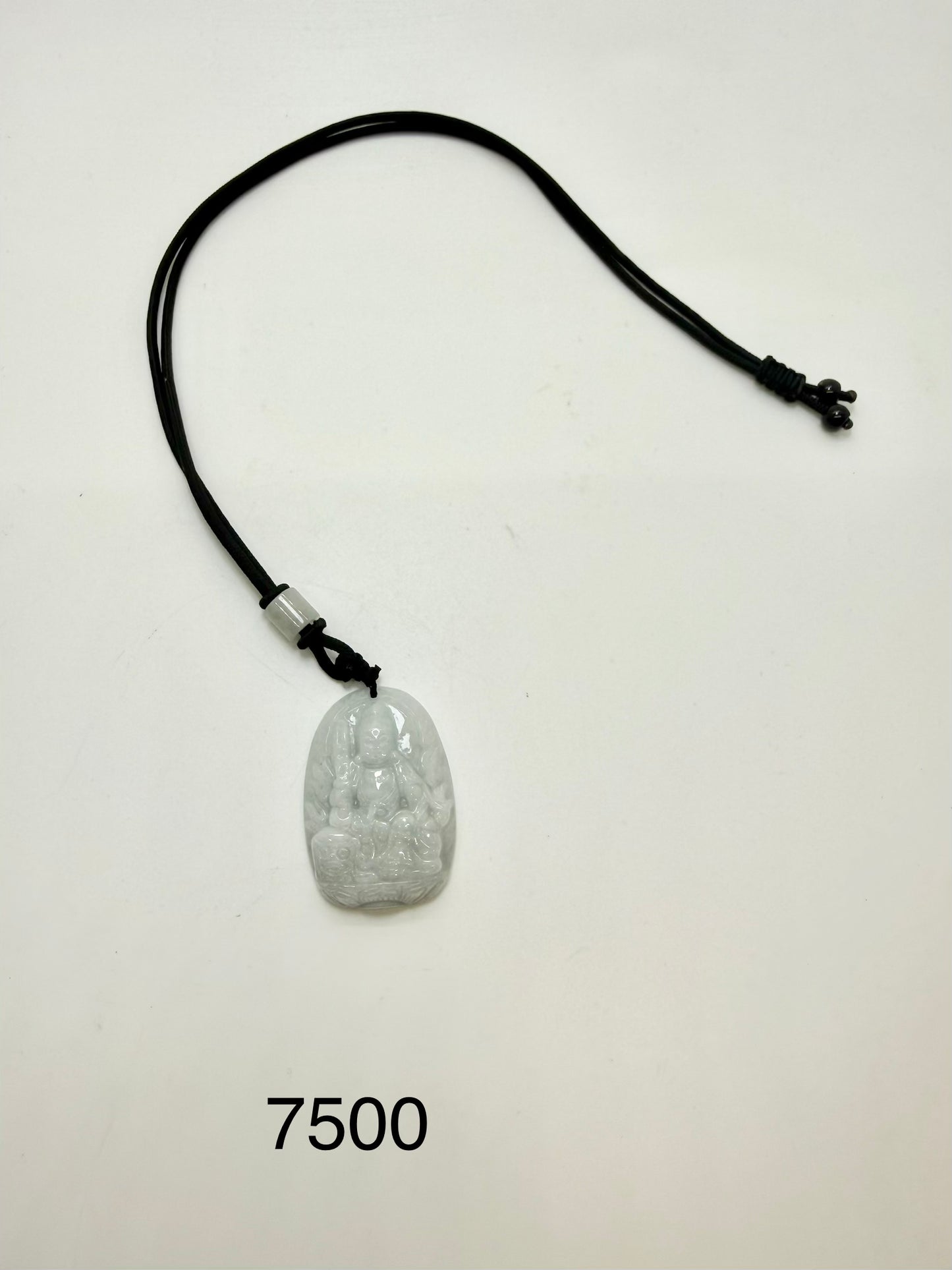 Jade Bodhisattva Manjushri Pendant - 7500