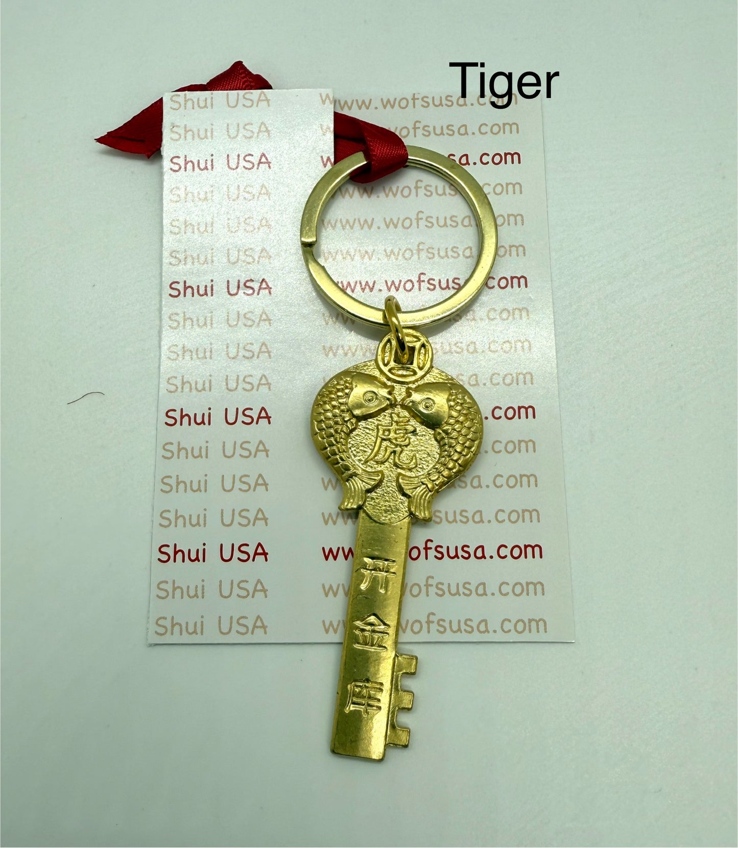 Wealth Key for Money Luck - Tiger