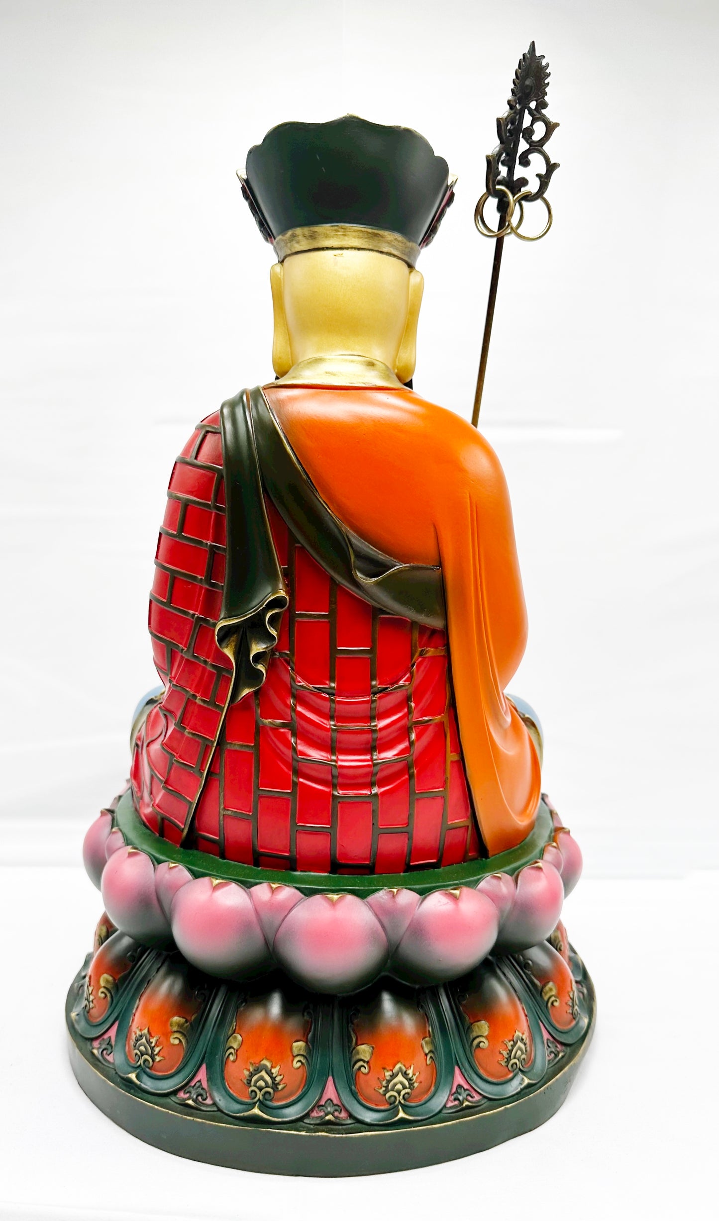 15812 - Ksitigarbha Buddha Protection From Quarrelsome & Argument - 16 Inches Height