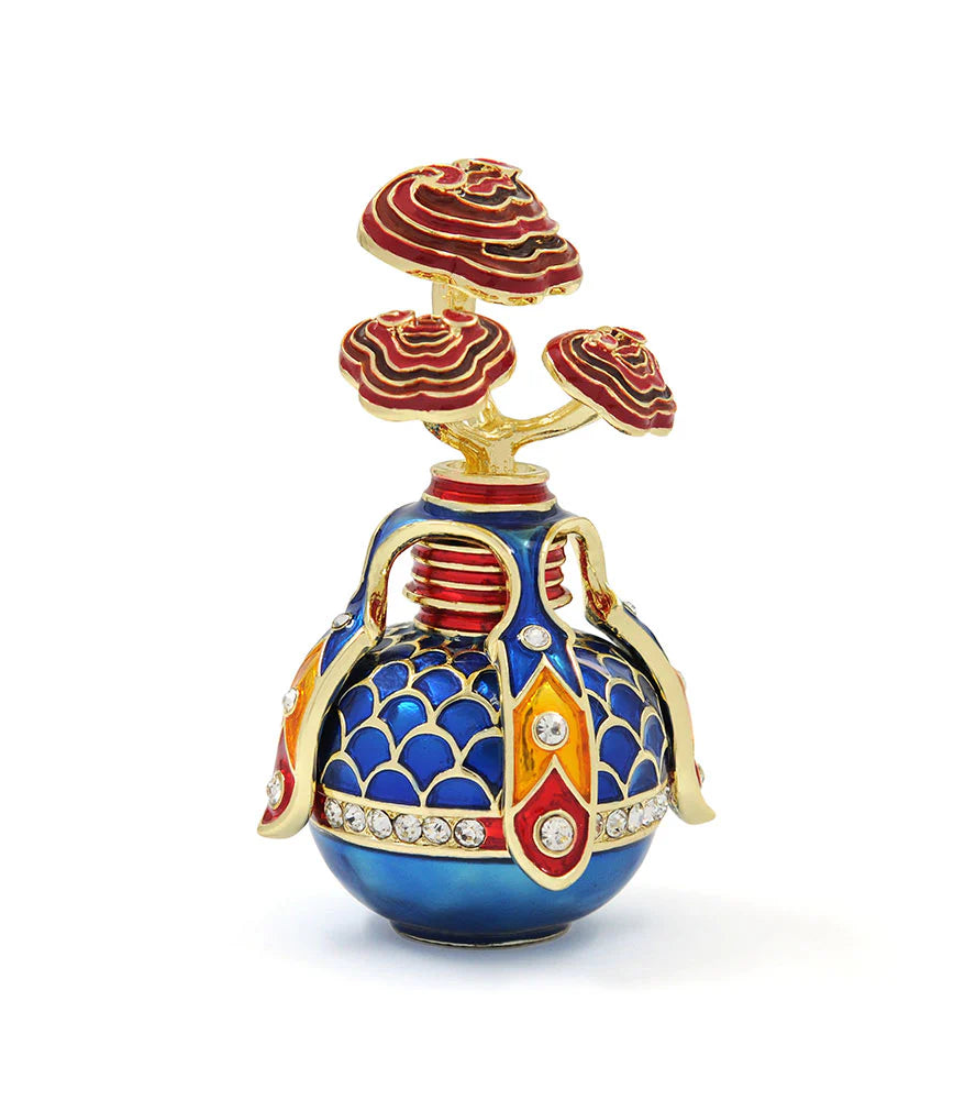 Longlife Vase with Ling Zhi - 7633
