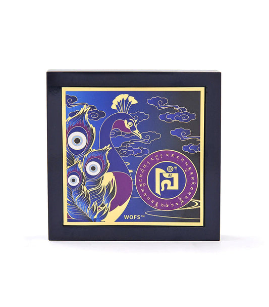 MAGIC PEACOCK ANTI BURGLARY PLAQUE