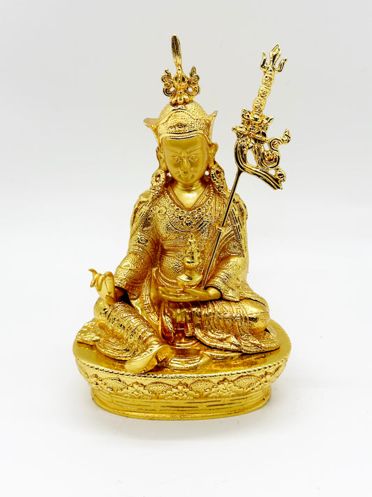 13989 - Brass Guru Rinpoche - 4 1/2 Inches Height