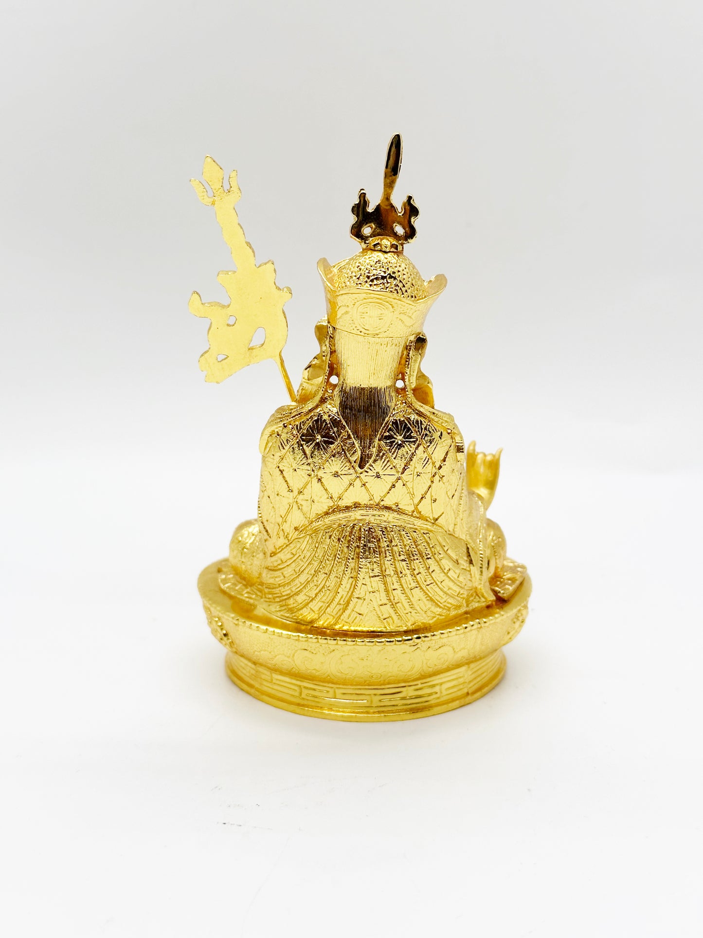 13989 - Brass Guru Rinpoche - 4 1/2 Inches Height