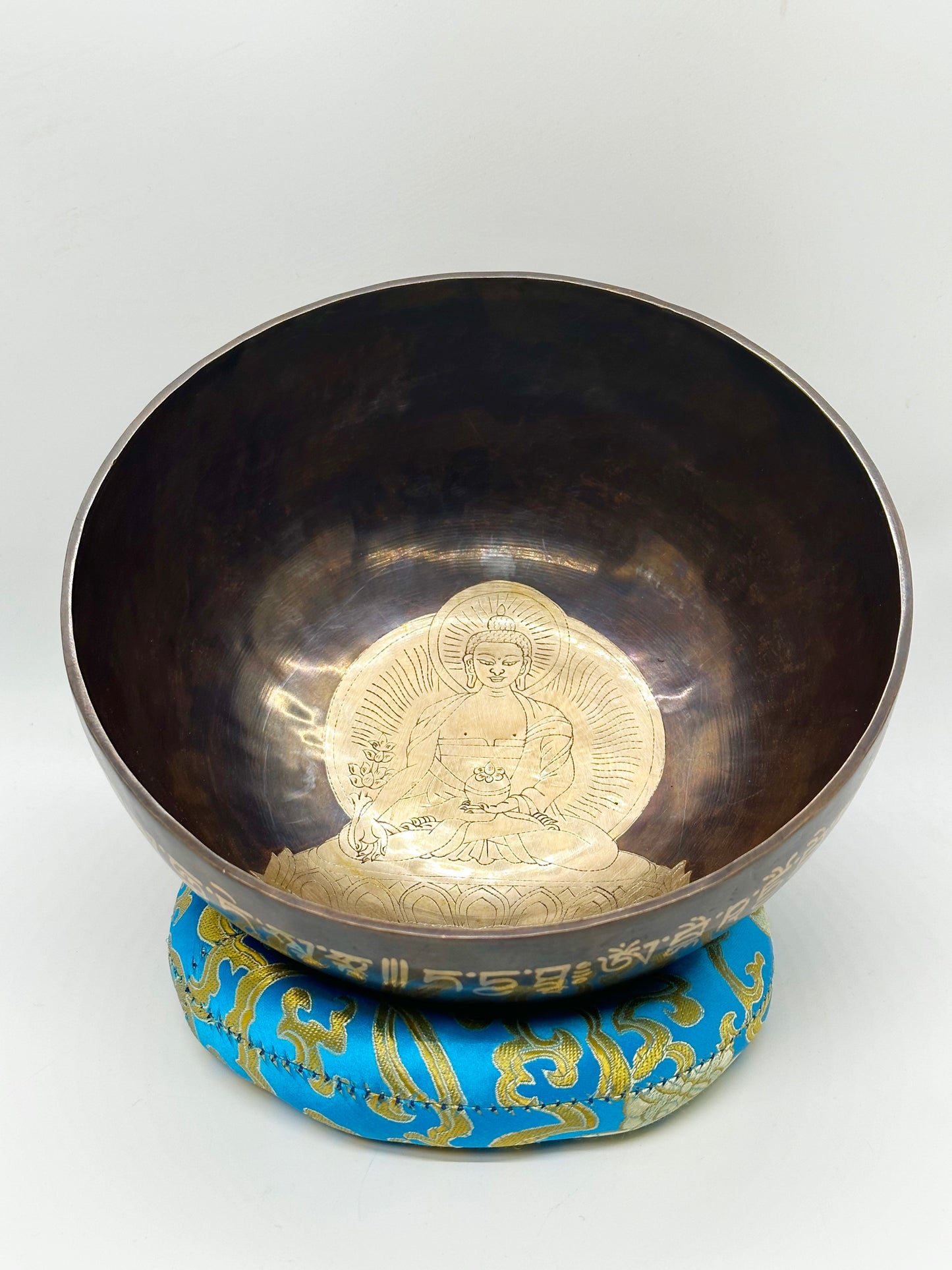 6476 - Medicine Buddha Singing Bowl - 8 Inches