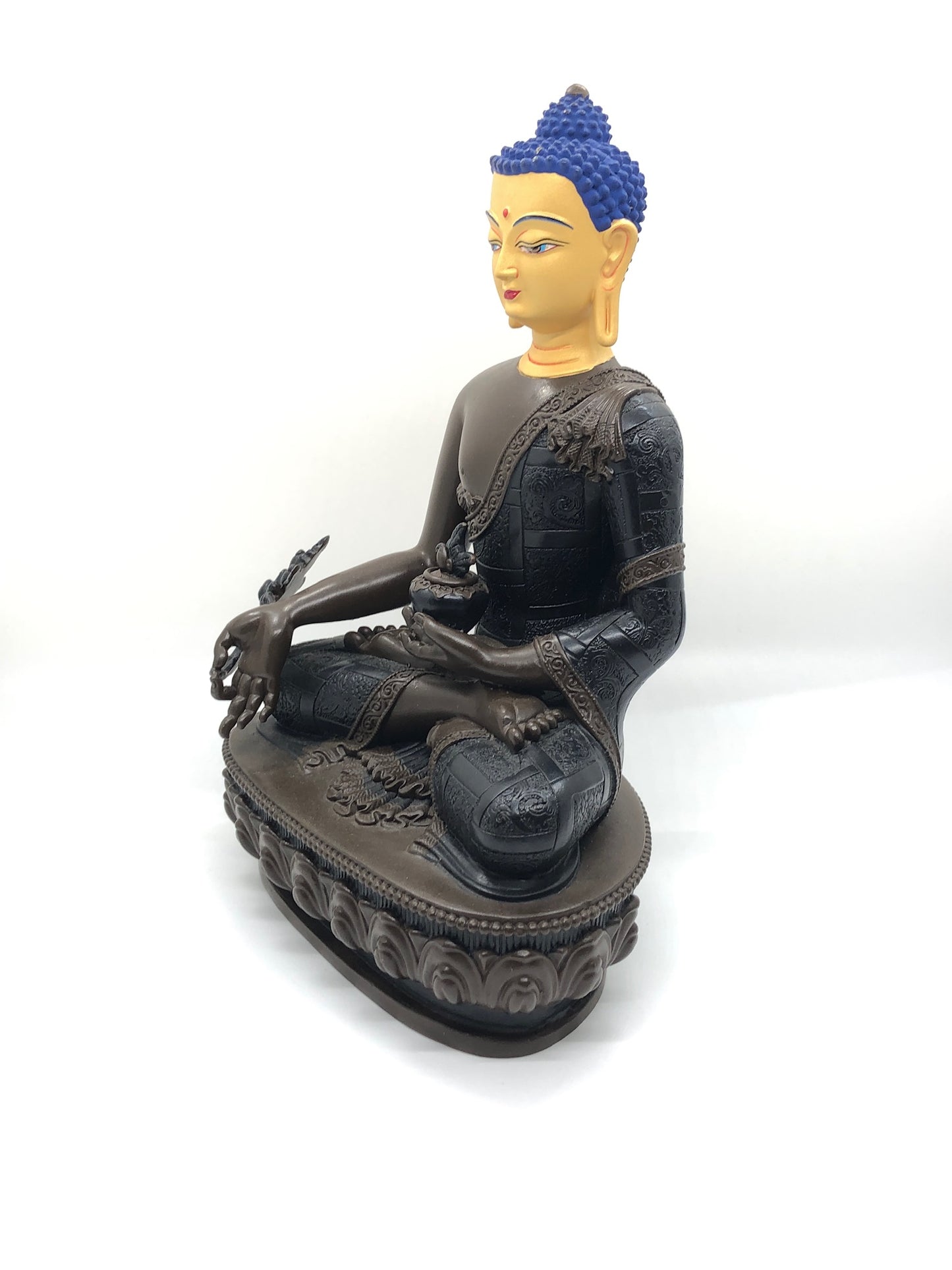 15554 - Brass Medicine Buddha 8 Inches Height