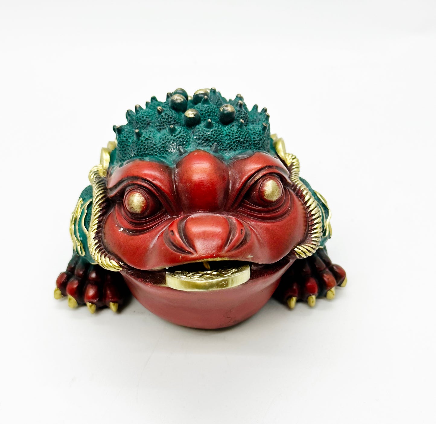 6656 - Bronze Money Toad For Wealth