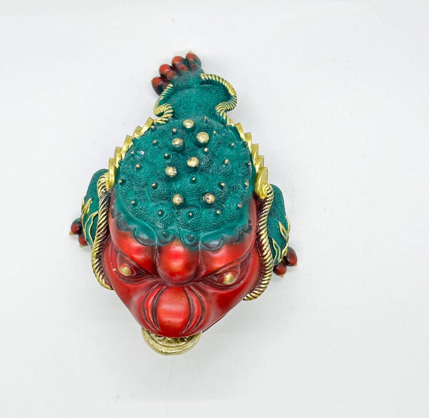 6656 - Bronze Money Toad For Wealth