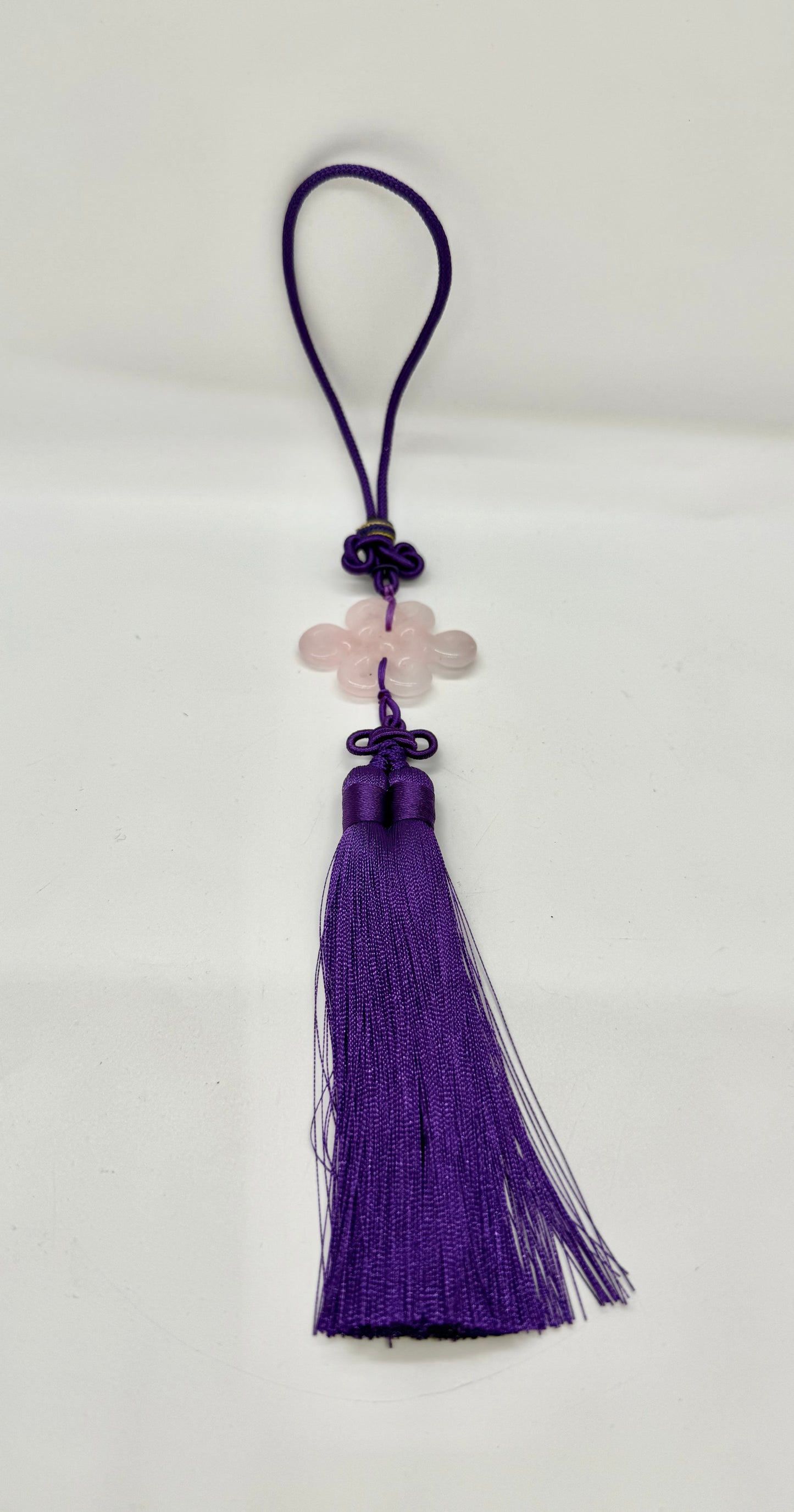 Mystic Knot Hanging - Rose Quartz (14343)