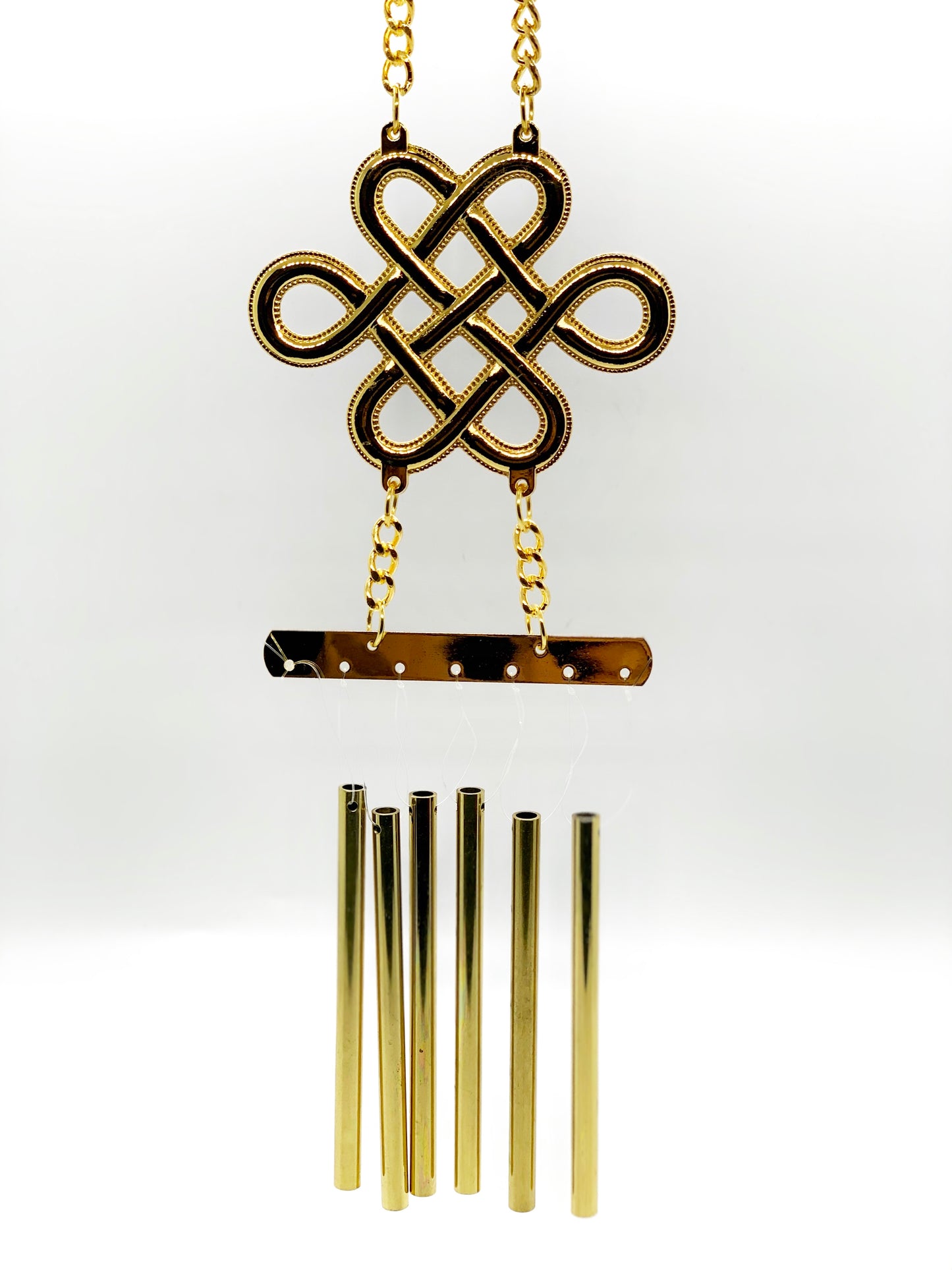 9697 - Mystic Knot 6 Rods Metal Wind Chime