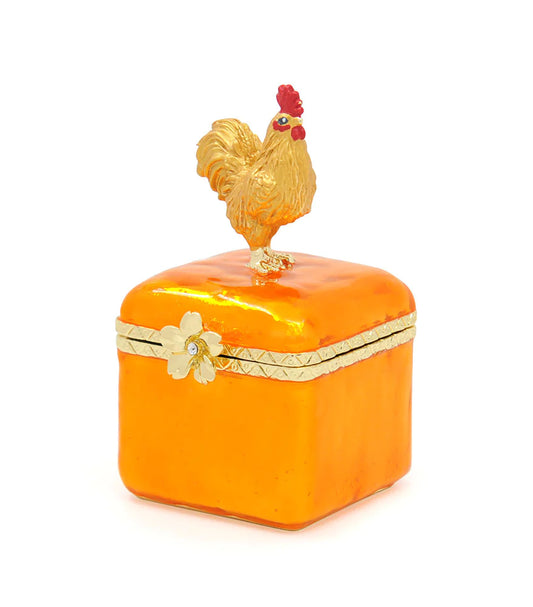 6411 - Peach Blossom Treasure Boxes - Rooster