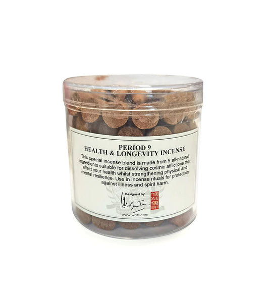 6902 - Period 9 Health & Longevity Incense (Cone Shaped)