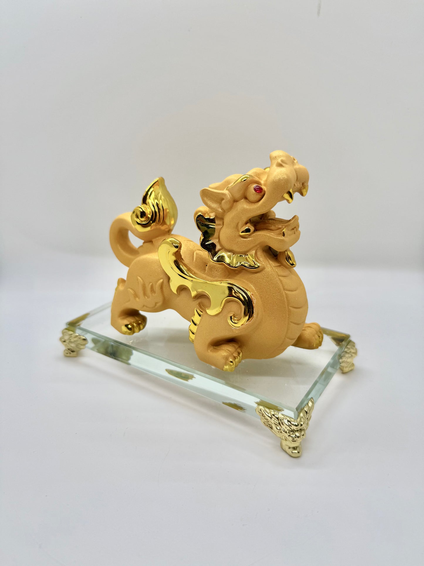Pi Xie with Yu Yi - Gold - 6 1/2 Length (6922)