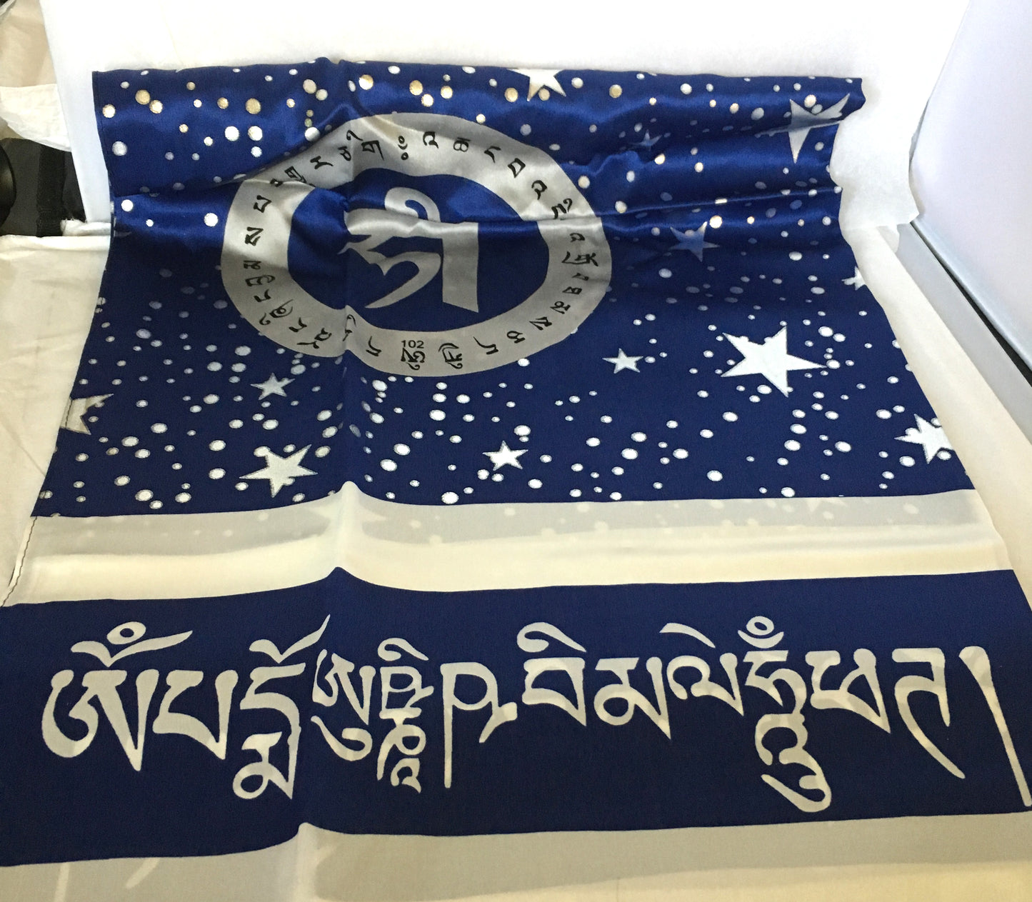 Popularity Star Shawl (Blue Color)