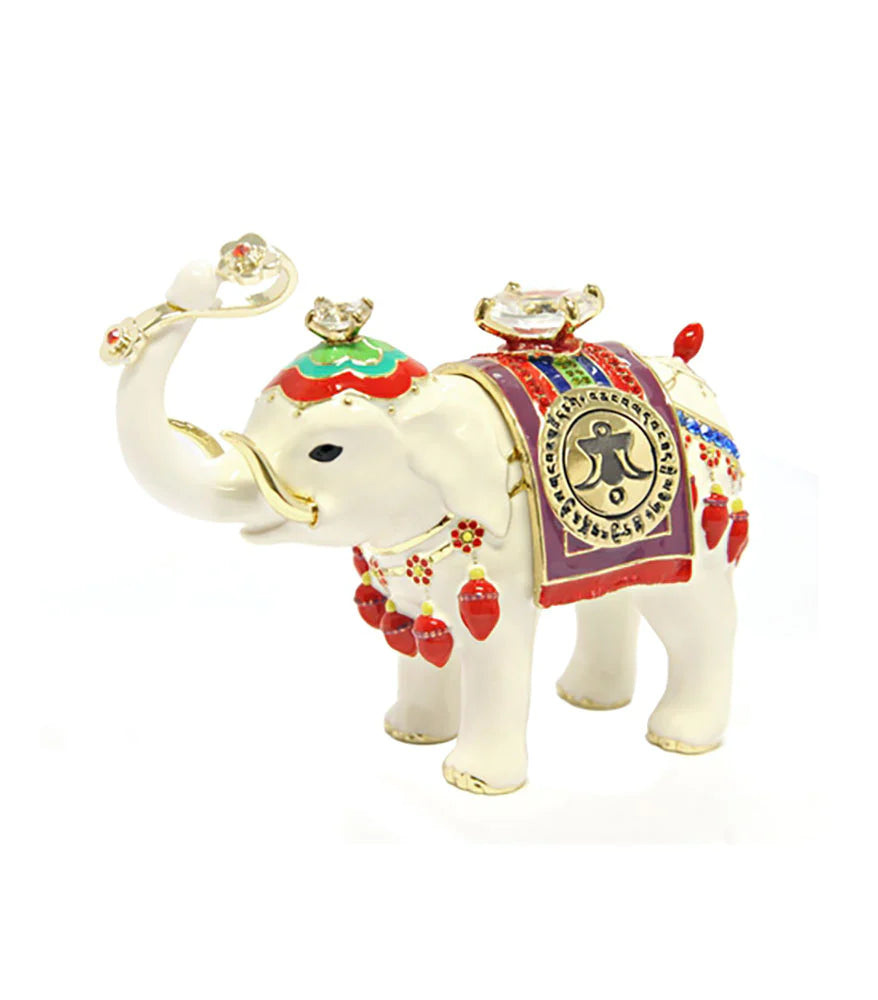 Power Elephant With Amulet Wheel
