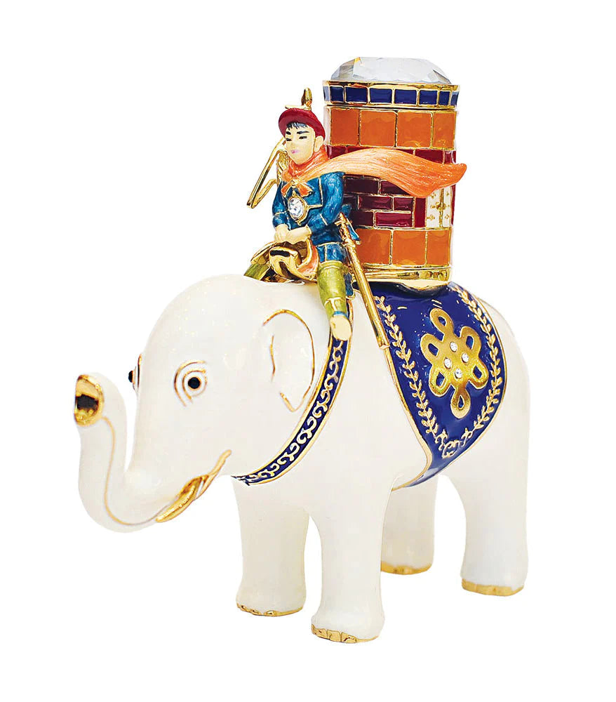 Power Elephant With Warrior