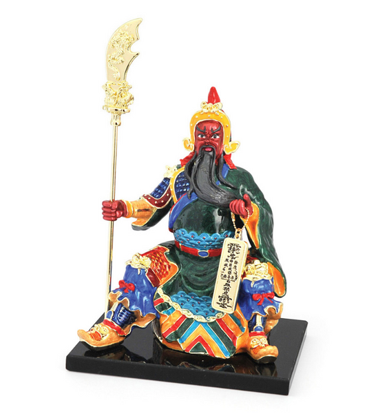 Red-Faced Sitting Kwan Kung