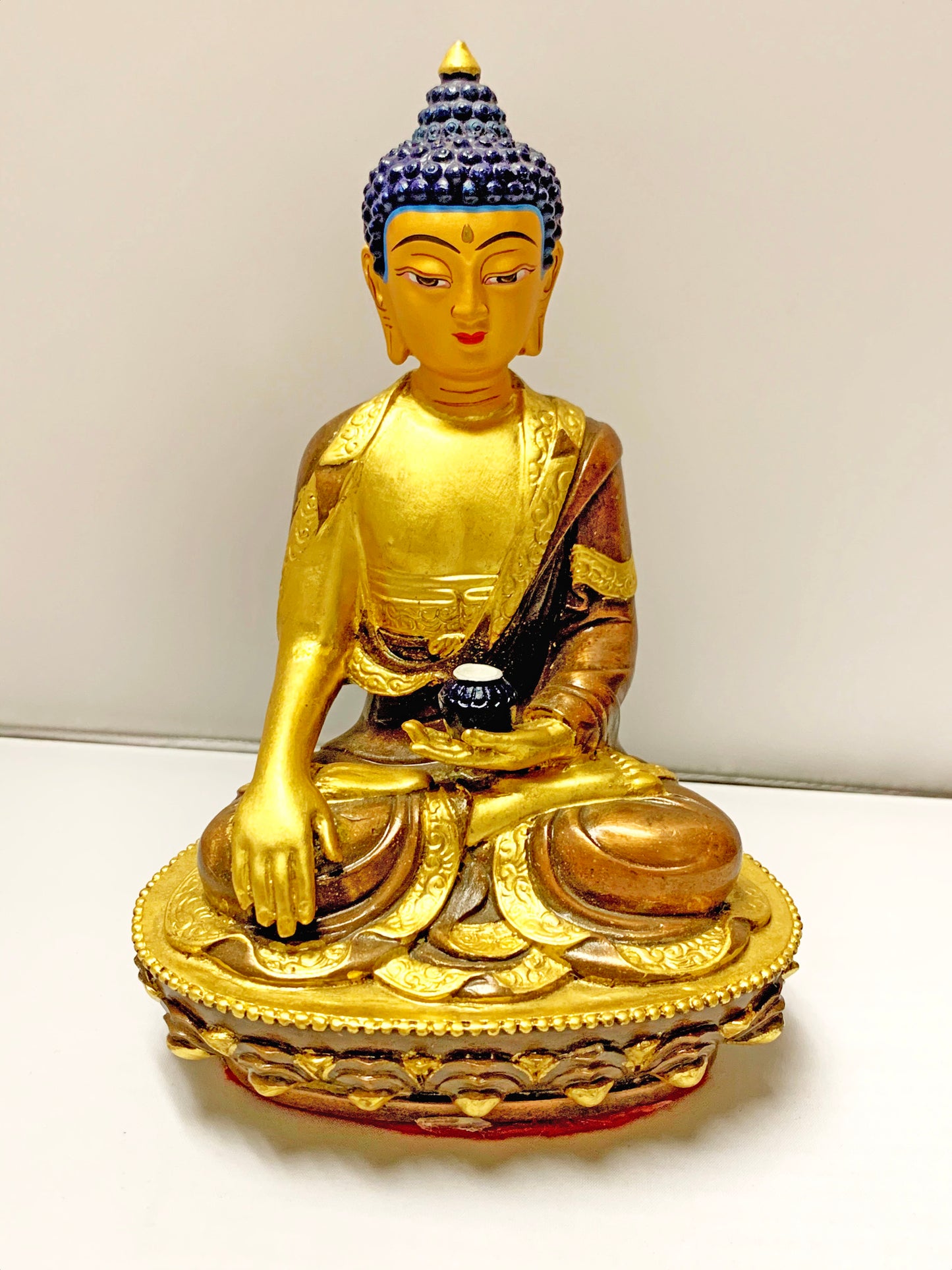 23 - Brass Shakyamuni Buddha - 6 Inches Height