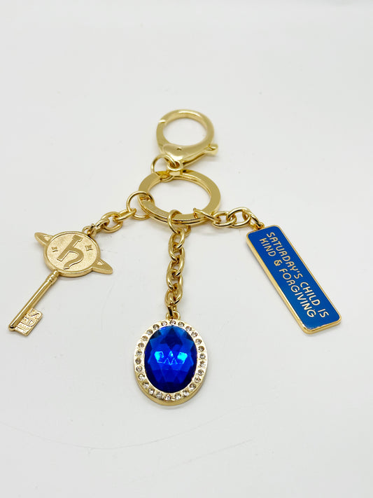 12358 - Saturday's Child Key Charm
