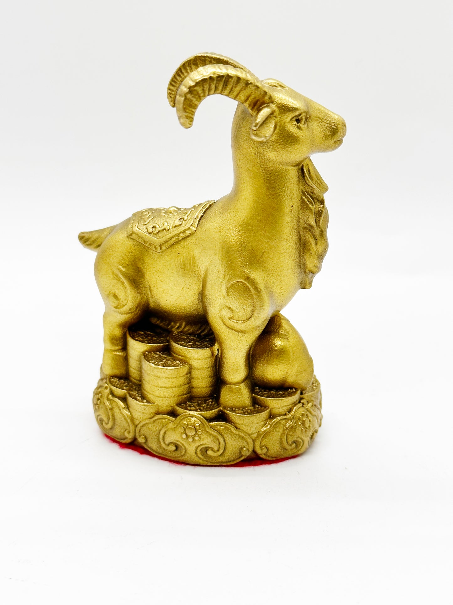 10738 - Brass Sheep - 4 Inches Heights
