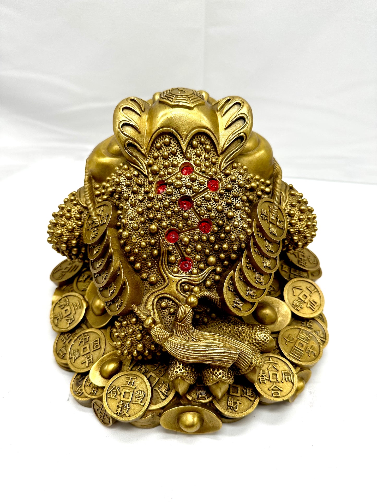 5993 - Brass Money For Wealth - 8 Inches Length