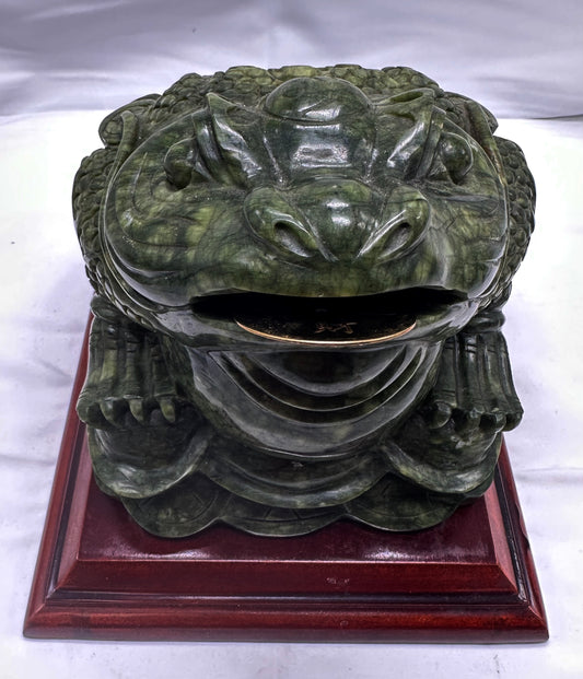 9141 - Jade Money For Wealth - 8 Inches Length