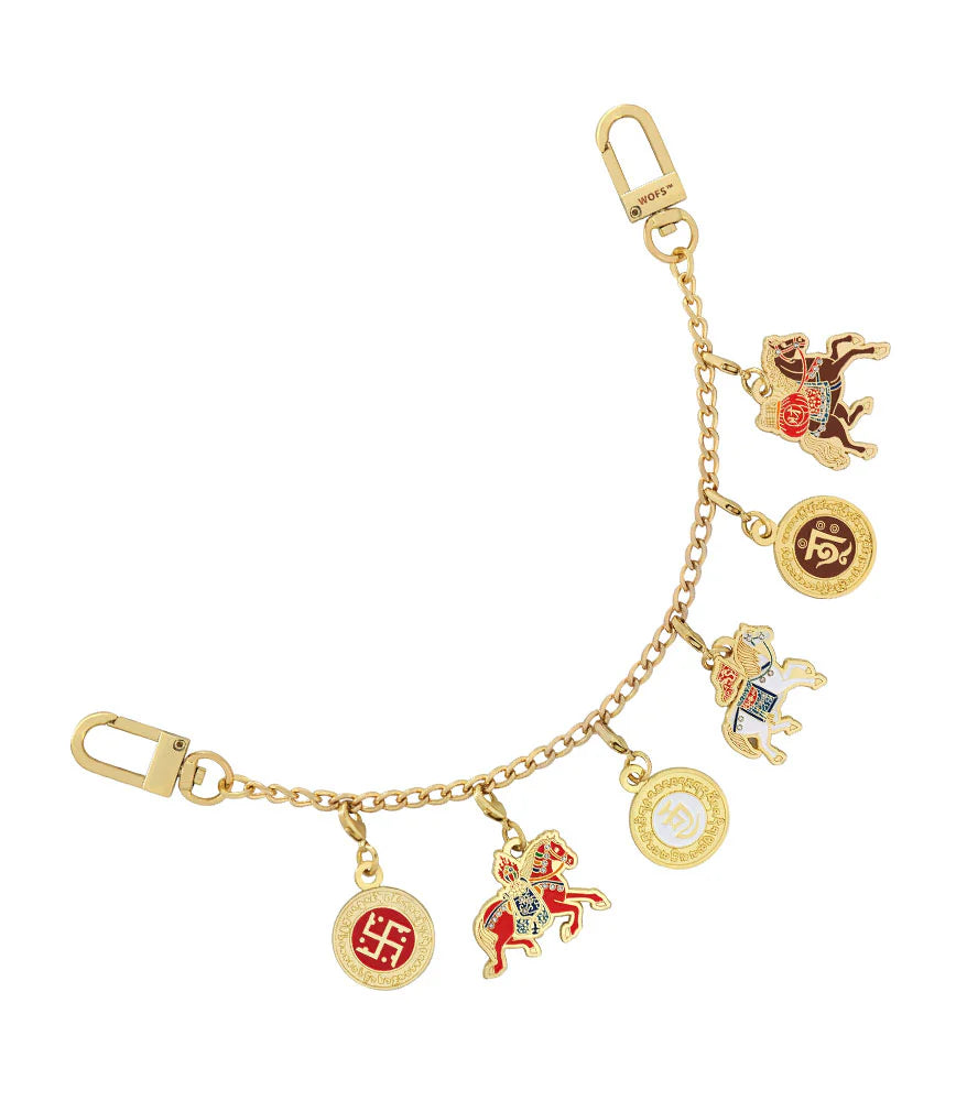 Trinity of Horses Bag Charm (7719)