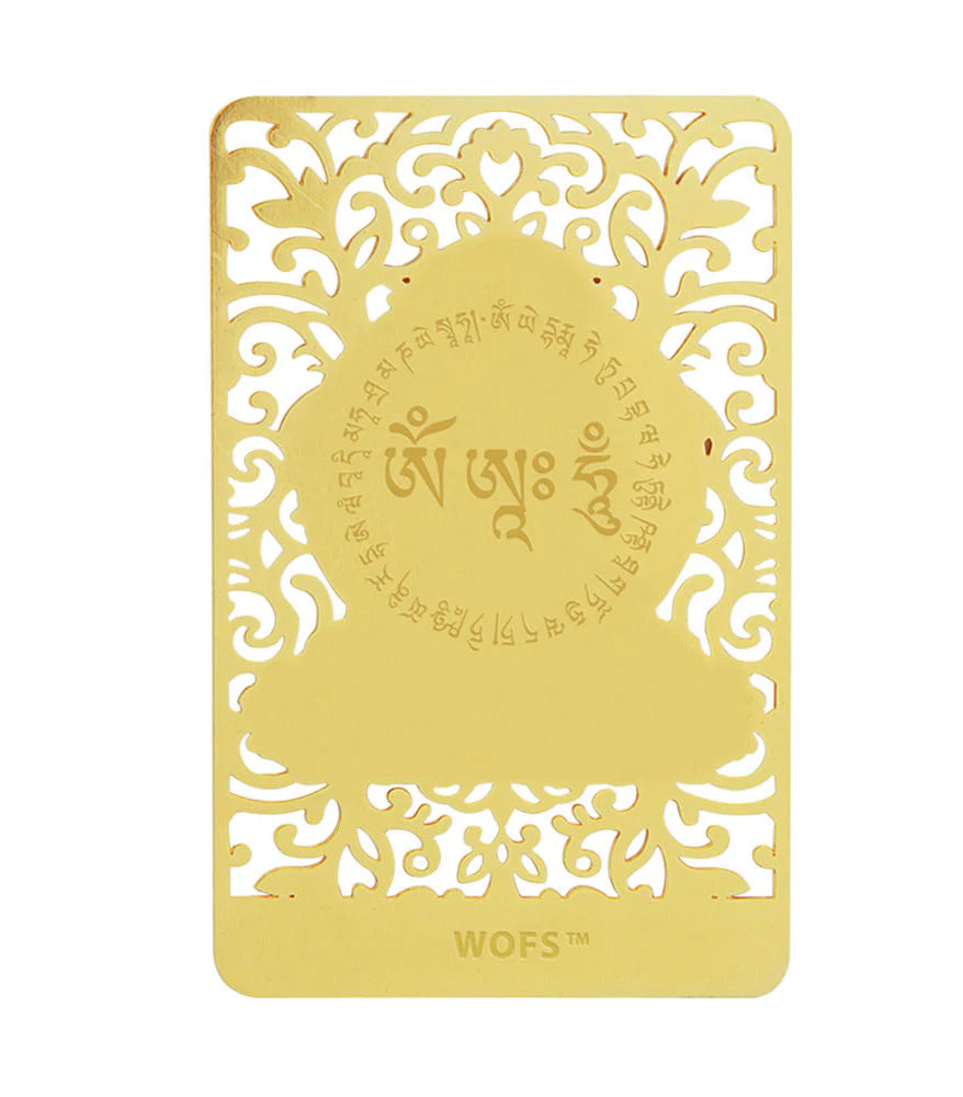 Avalokiteshvara Bodhisattva Gold Card For Rat