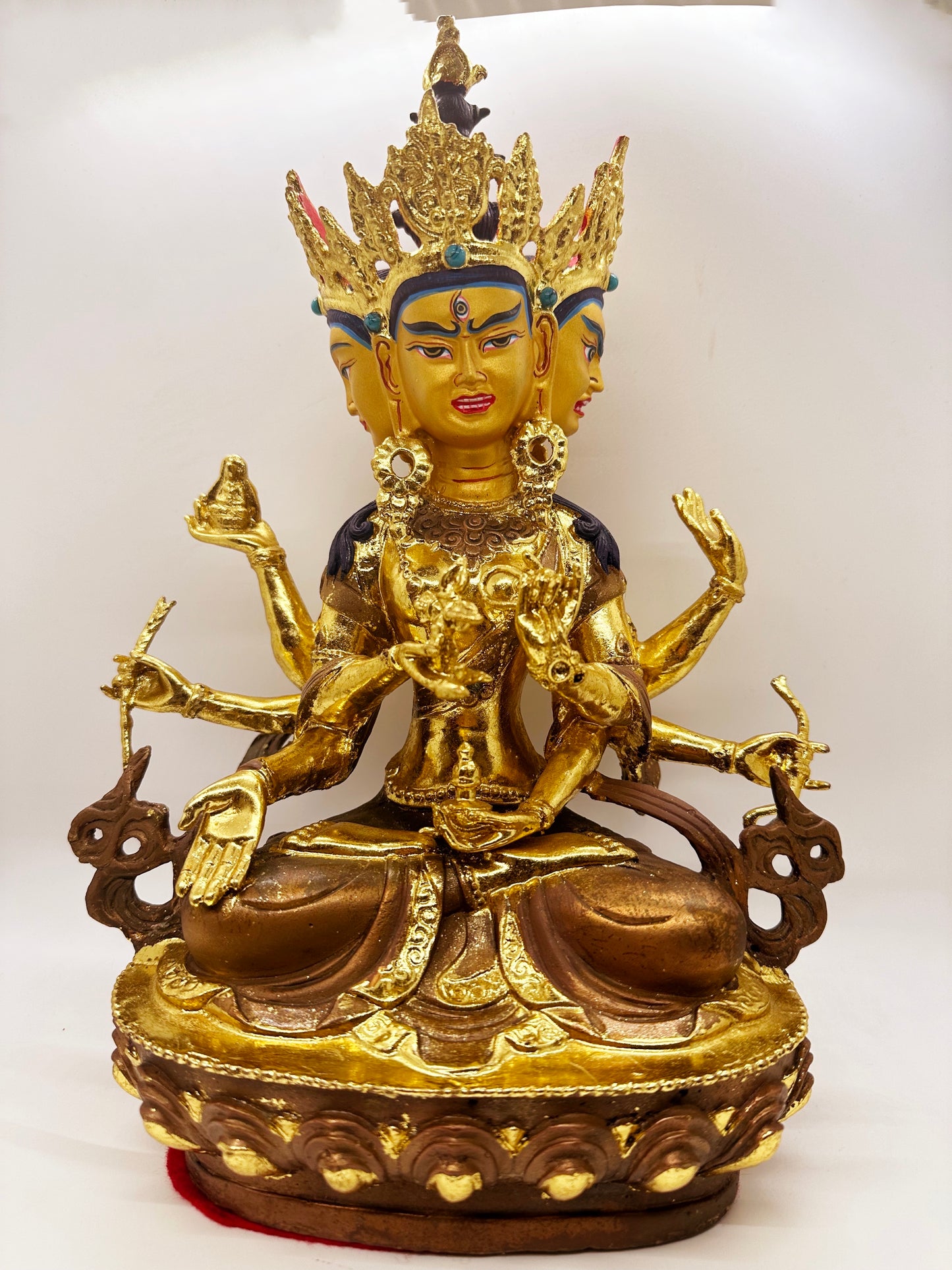 11432 - Vajrasattva 12 1/2 Inches Height