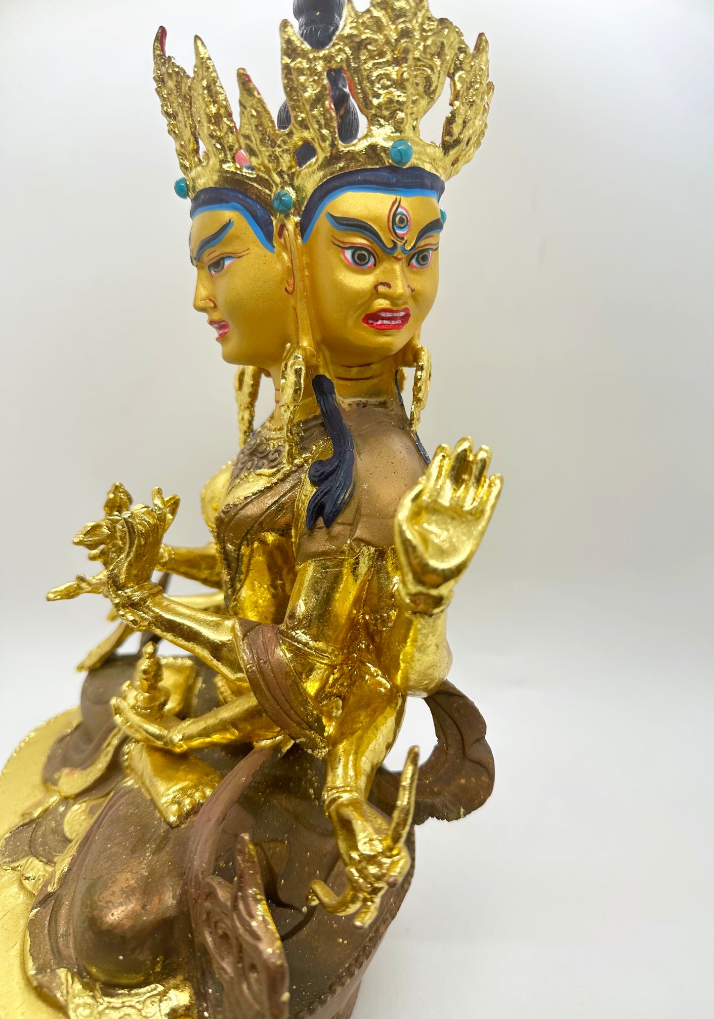11432 - Vajrasattva 12 1/2 Inches Height