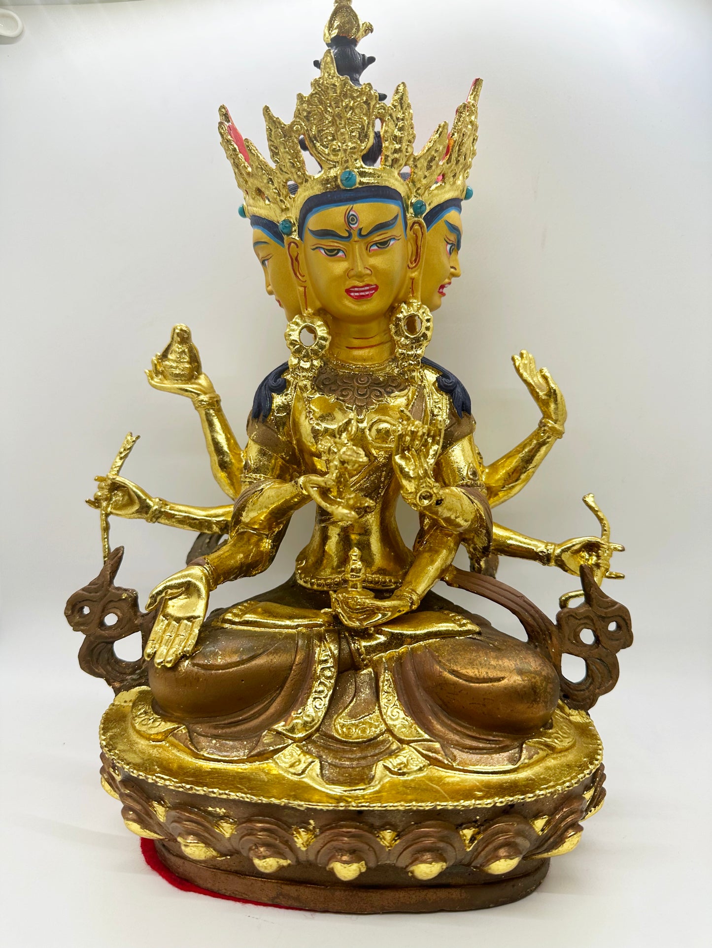 11432 - Vajrasattva 12 1/2 Inches Height