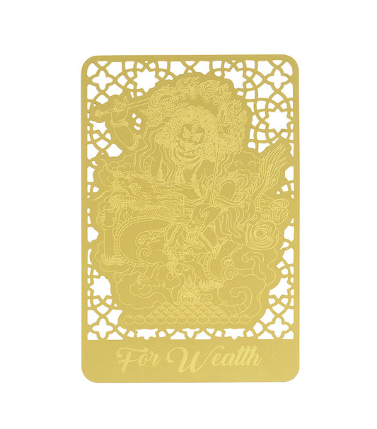 7491 - Wealth - Dzambala Talisman Gold Card