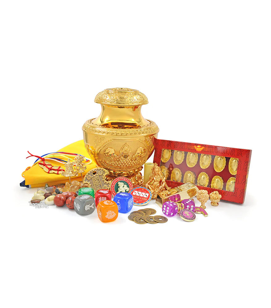 PERIOD 9 WEALTH VASE - 7539